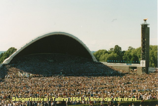 Sångarfestival i Tallinn 1994